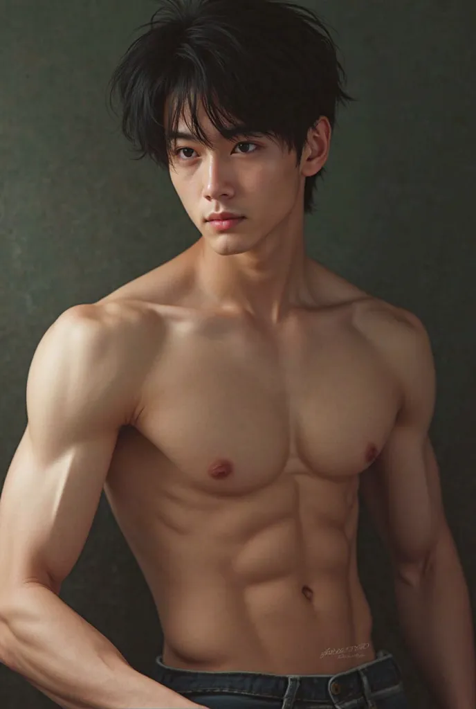 
1 handsome guy， Handsome， male college student，hostel，Play games，Muscular，exposed dick，Sweating， to reveal abs,  Chest Muscles ,  masturbate， completely naked（Detailed Eyes：1.3）， dark eyes ，full body, Big Dick, Long cock (Masterpiece)、(Top Quality:1.0)、(u...