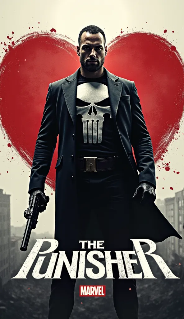 The Punisher en affiche avec un grand cœur qui annonce son retour 