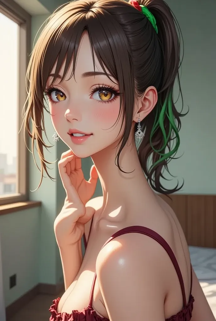 (  masterpiece,  super high definition, mejor quality,   clear focus, shadow, anime風,  super high definition , 8k,  perfect anatomy ,  perfect face , ( detailed face), ( detailed eyes ),   score_9,   score_8_superior,   score_7_superior,   score_6_superior...