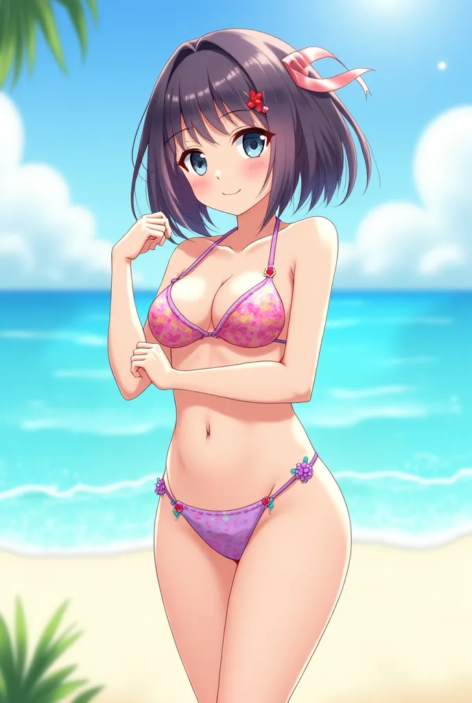  Anime girl in bikini