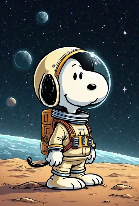 Snoopy astronaut
