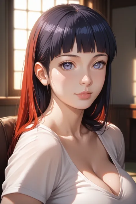  anime girl, sexy, big boobs, Hinata Hyuga,