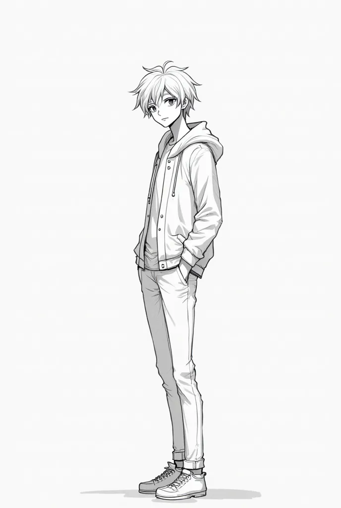 Sketch anime, 1,80cm, male