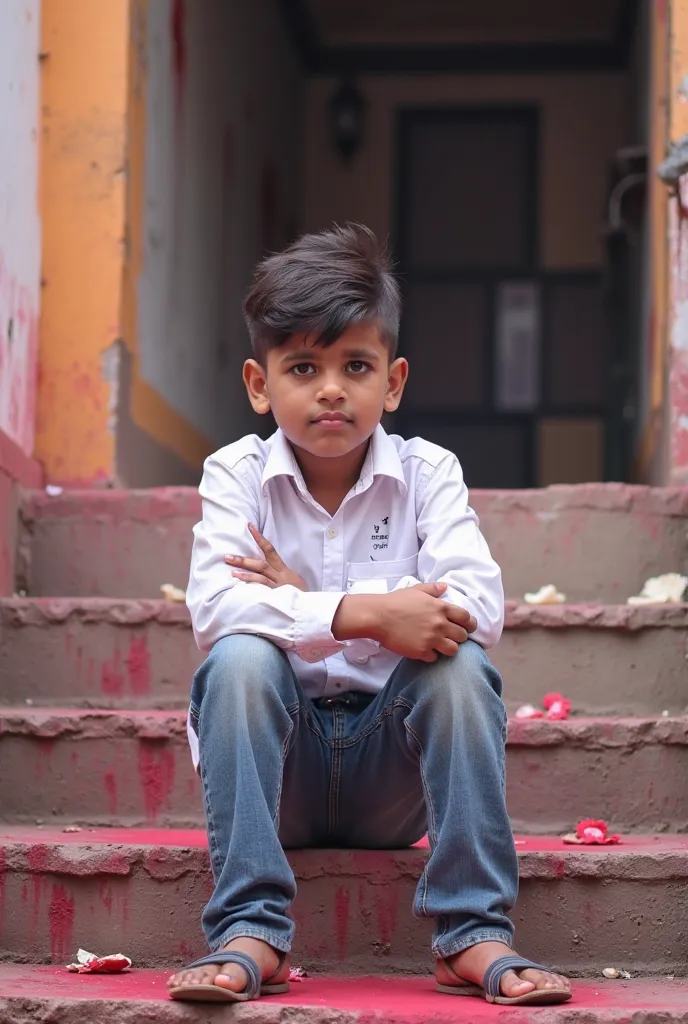 boy sad ai bing prompt

a real  indian boy wearing white shirt and jeans,  with name “Piyush ” is written on shirt. sitting sad on the stairs of her house, Lots of people in her street playing holi,he is very smart,sweet,stylish hair cut,sad face indian lo...