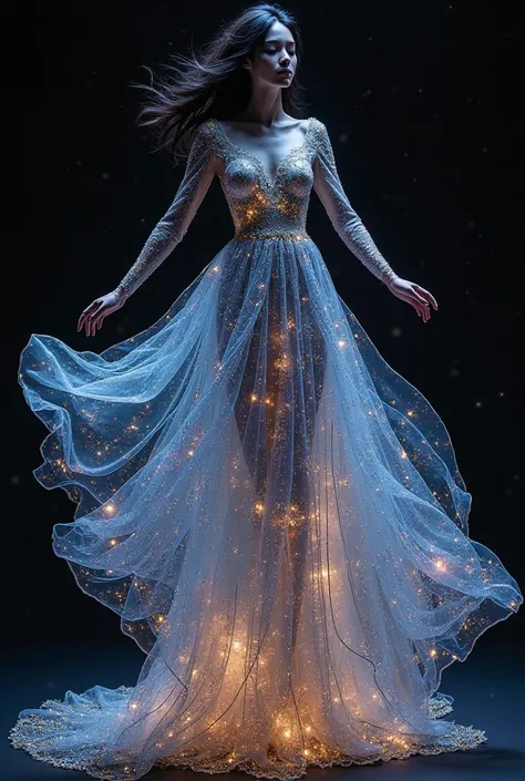 A star-themed dress 