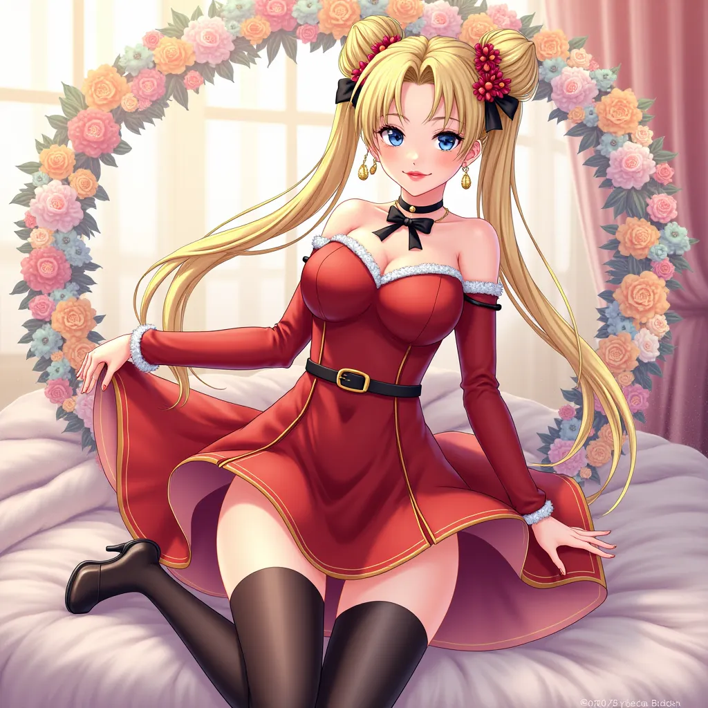 score_9,score_8_arriba,score_7_arriba,
 official art, official style,cg game, Megami magazine,
Beautiful 25-year-old woman with beautiful curvaceous body, piernas largas y   sweet and delicate face  mirada dulce 
dress rcs race ,Rice shower ( umamusume),
 ...