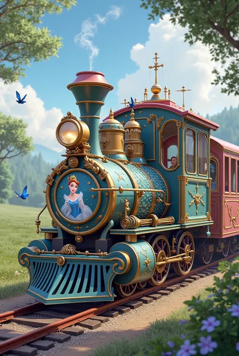 Disney Princess Train Exterior