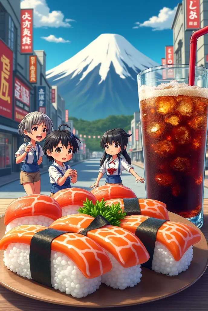 Manga Cola，Manga Sushi