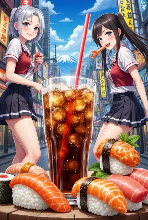 Manga Cola，Manga Sushi