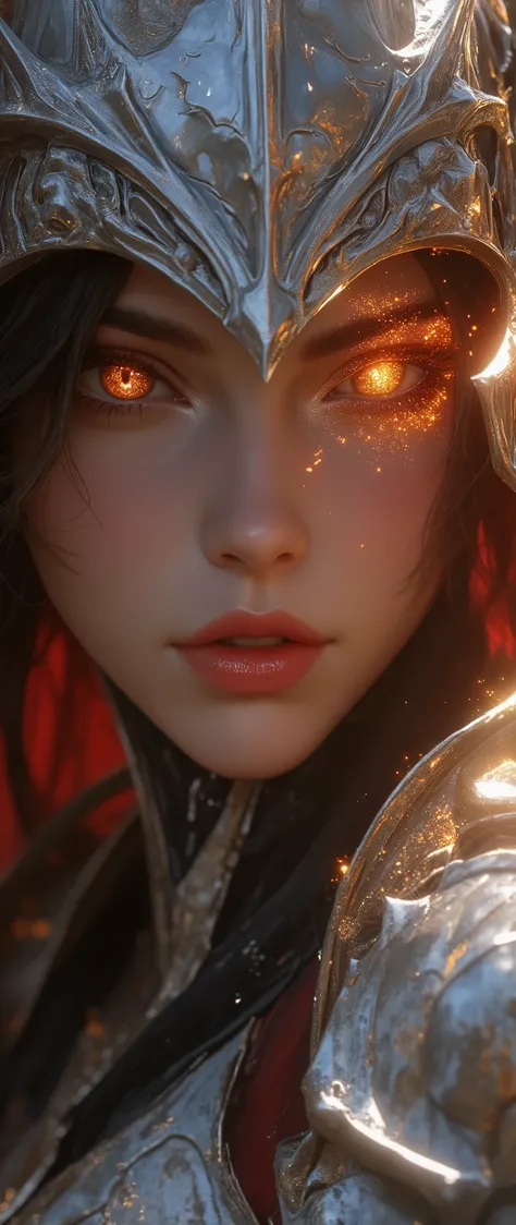 (masterpiece:1.2),(Highest quality),(Very Detailed),( super high definition ),( best illustrations),8k, wallpaper,(Front :1.6),(Dragon's Eye),(1 female dragon knight),(face up:1.6),(Front :1.6),(look at me),(beautiful face,beautiful eyes,Perfect Eye),(...