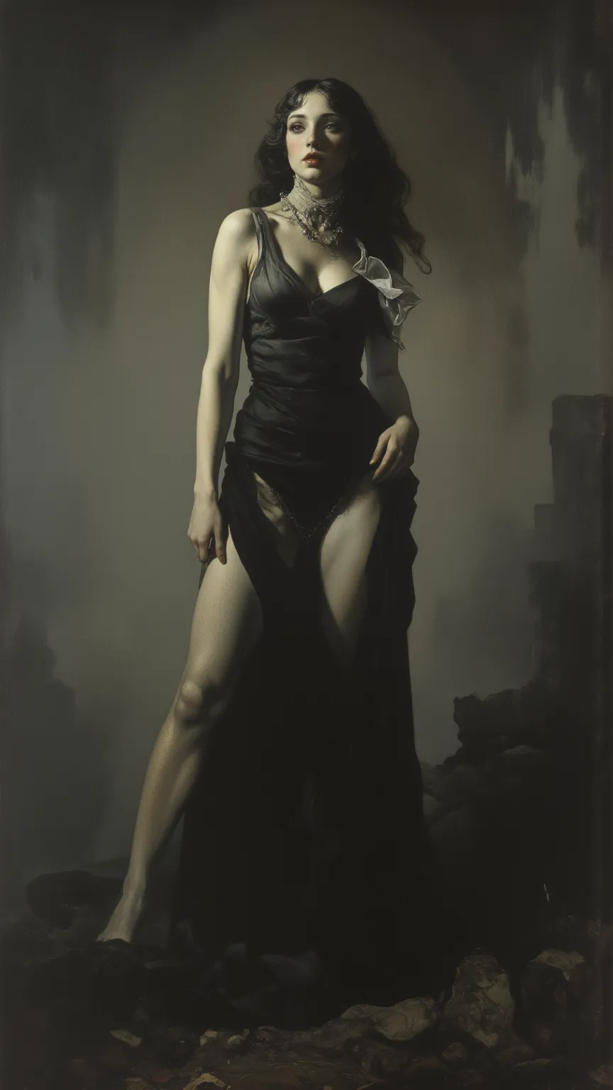  Nicola Samori prices ， Sexy Female，full body，Standing