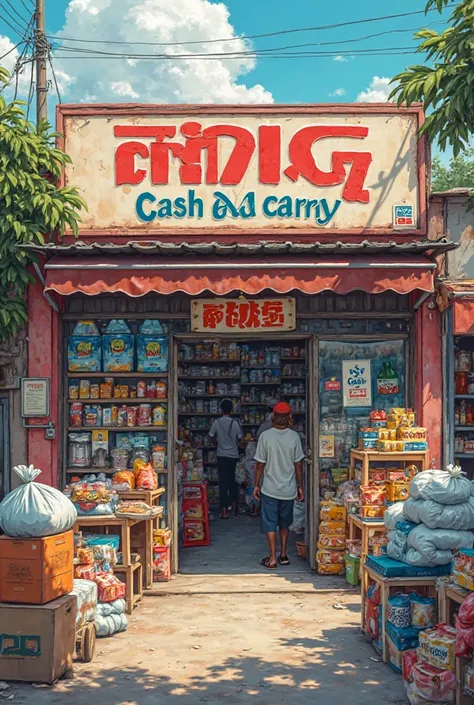 Sangganathi big cash and carry shop