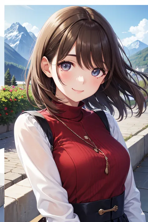 Anegasaki Nene, shiny brown short hair, beautiful brown eyes, smiling face, sparkling pupils, (fine grain), highly detailed eyes, highly detailed face, highly detailed eyes,, (masterpiece:1.2, best quality), ((only1 girl)), cowboy shot,cowboy shot,, 


Med...