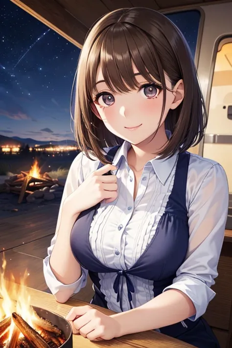 Anegasaki Nene, shiny brown short hair, beautiful brown eyes, smiling face, sparkling pupils, (fine grain), highly detailed eyes, highly detailed face, highly detailed eyes,, (masterpiece:1.2, best quality), ((only1 girl)), cowboy shot,cowboy shot,, 


Bea...