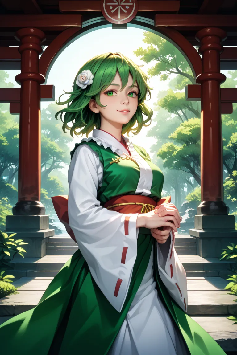 Sanae Kochiya　uniform