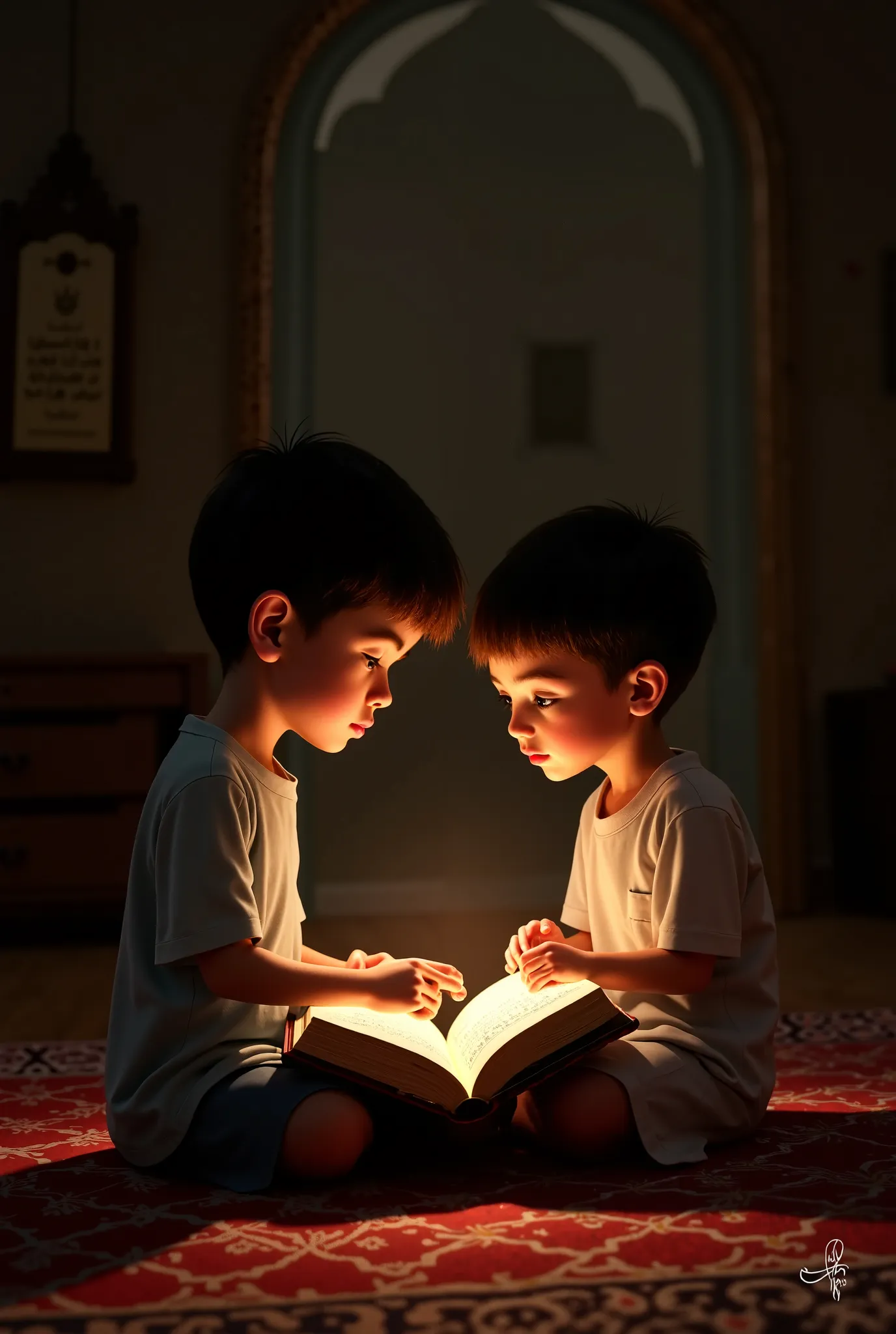 Quran Reading two more baby 