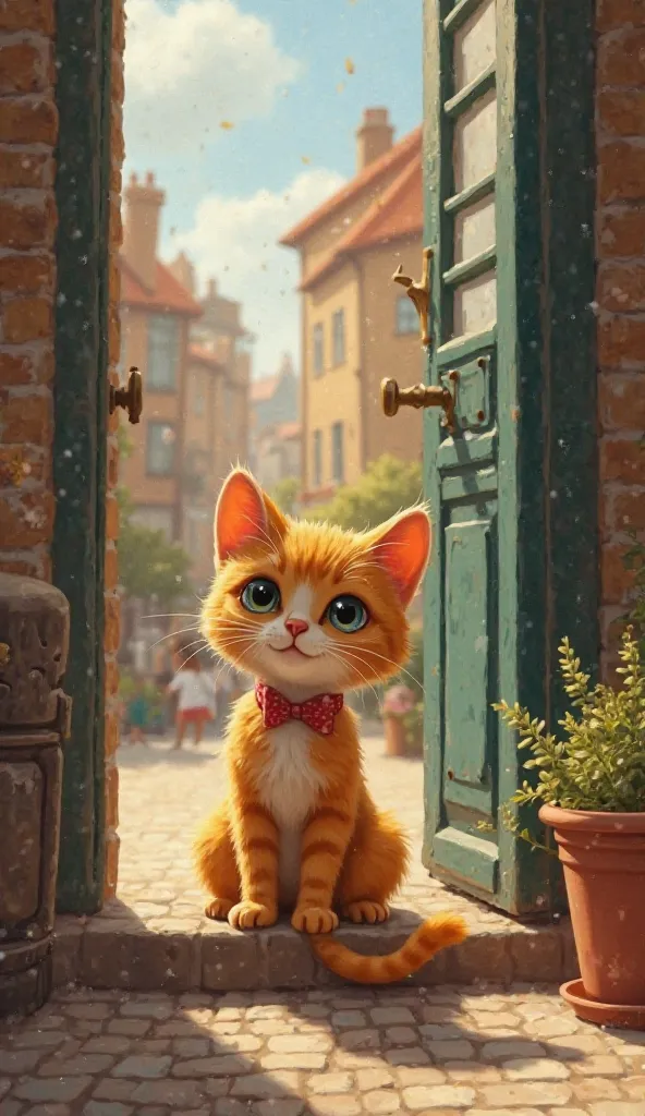 Once upon a time, in a small town, there was a little cat named Whiskers. Whiskers didn’t have a home. She lived in a cozy little box behind a bakery, where the warm smells of fresh bread always made her tummy rumble. Every day, she would wander the street...