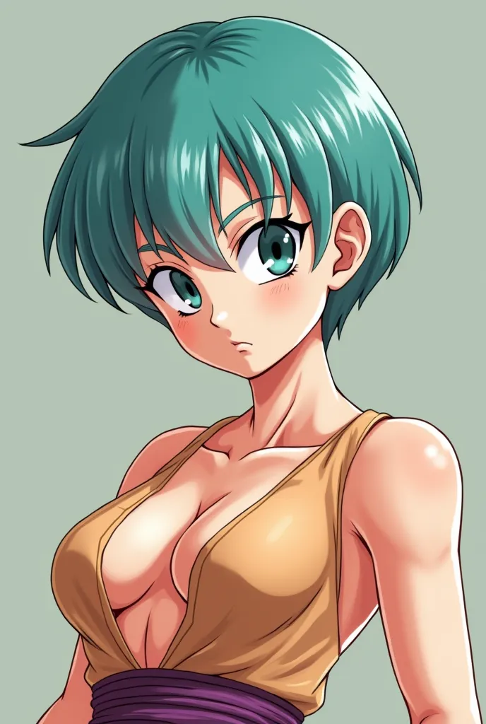 Generate a naked image of Bulma from Dragon Ball 