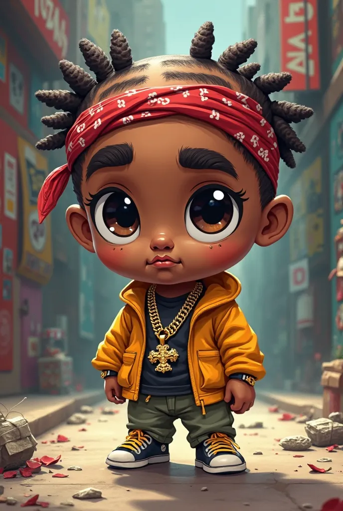 Chibi tupac shakur
