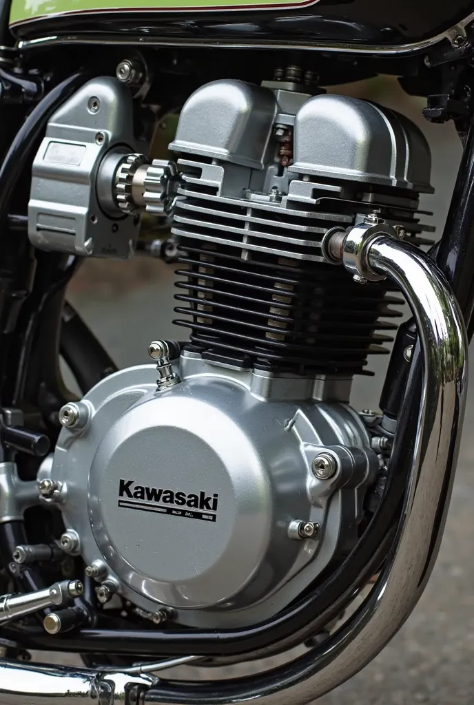 kawasaki 125 HD3 engine