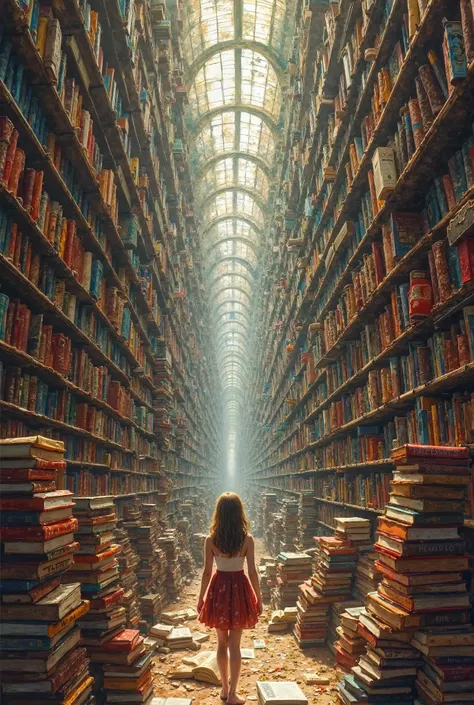 The world of books is so many books and the people who read them 