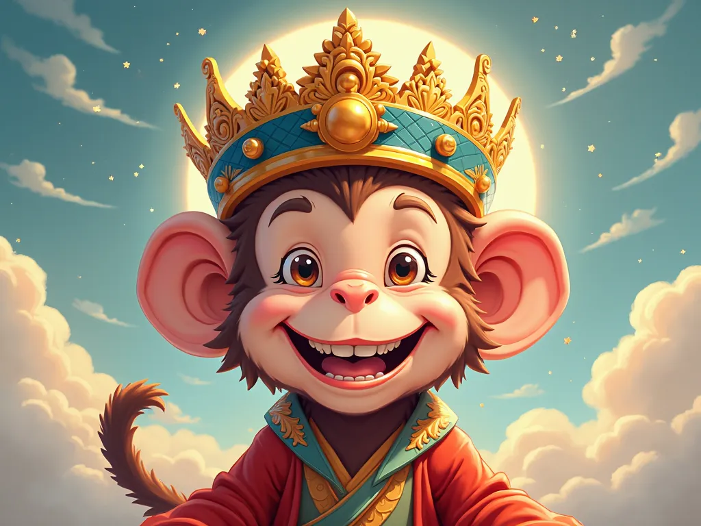 wukong crown cartoon