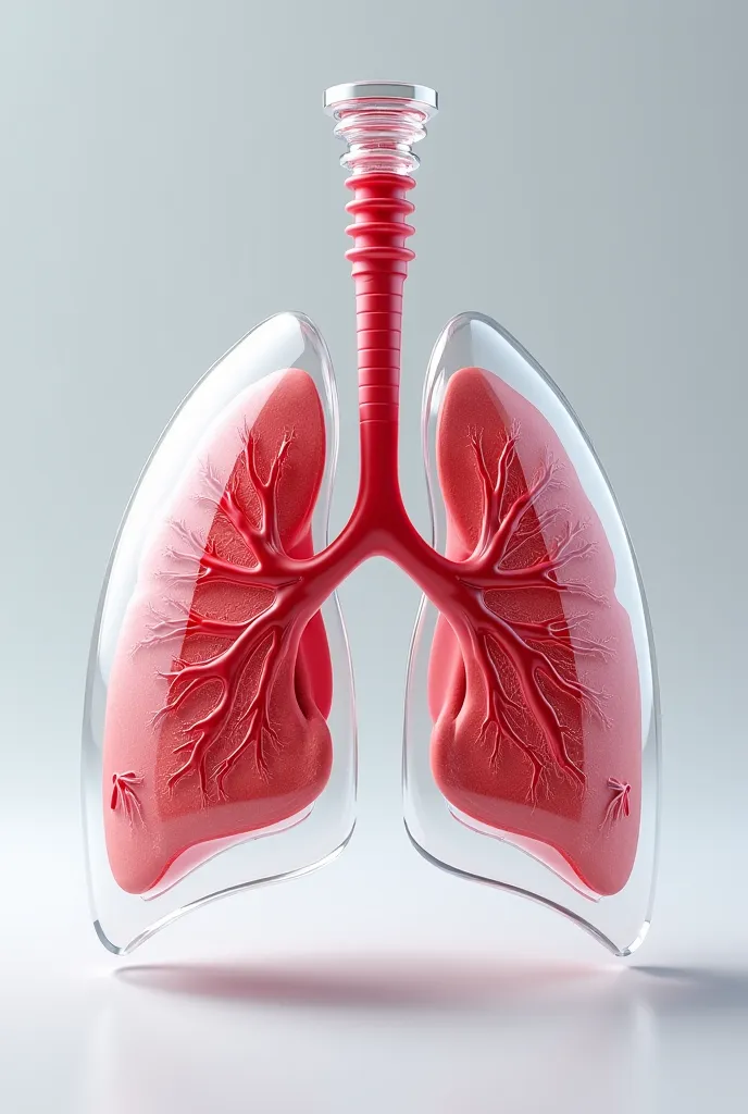 Breathing lung model