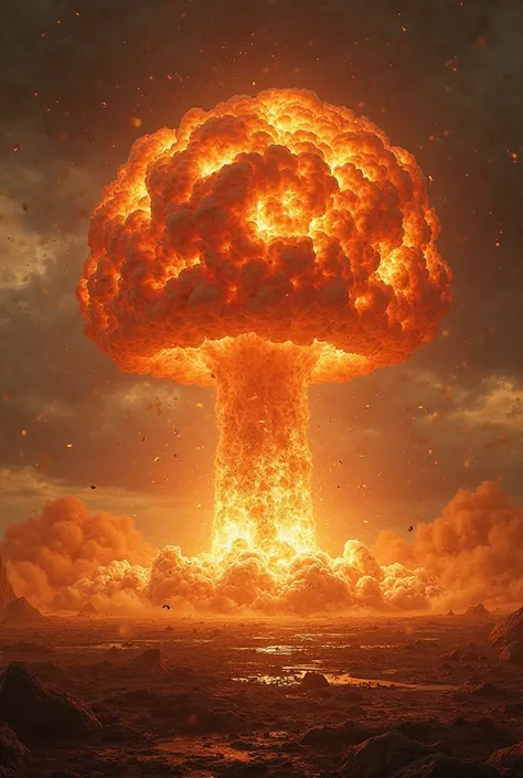 Super Large Atomic Explosion