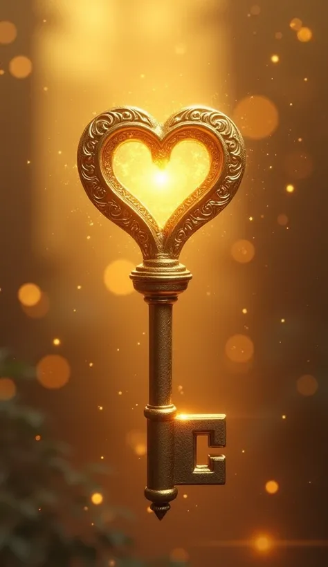 18. “Key to the heart”
Image: Heart shaped golden key.
ssense: You are the key to your happiness.
Question: How you open your heart for confidence?