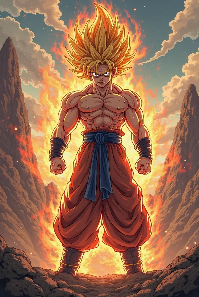 Dragon ball random sayan 