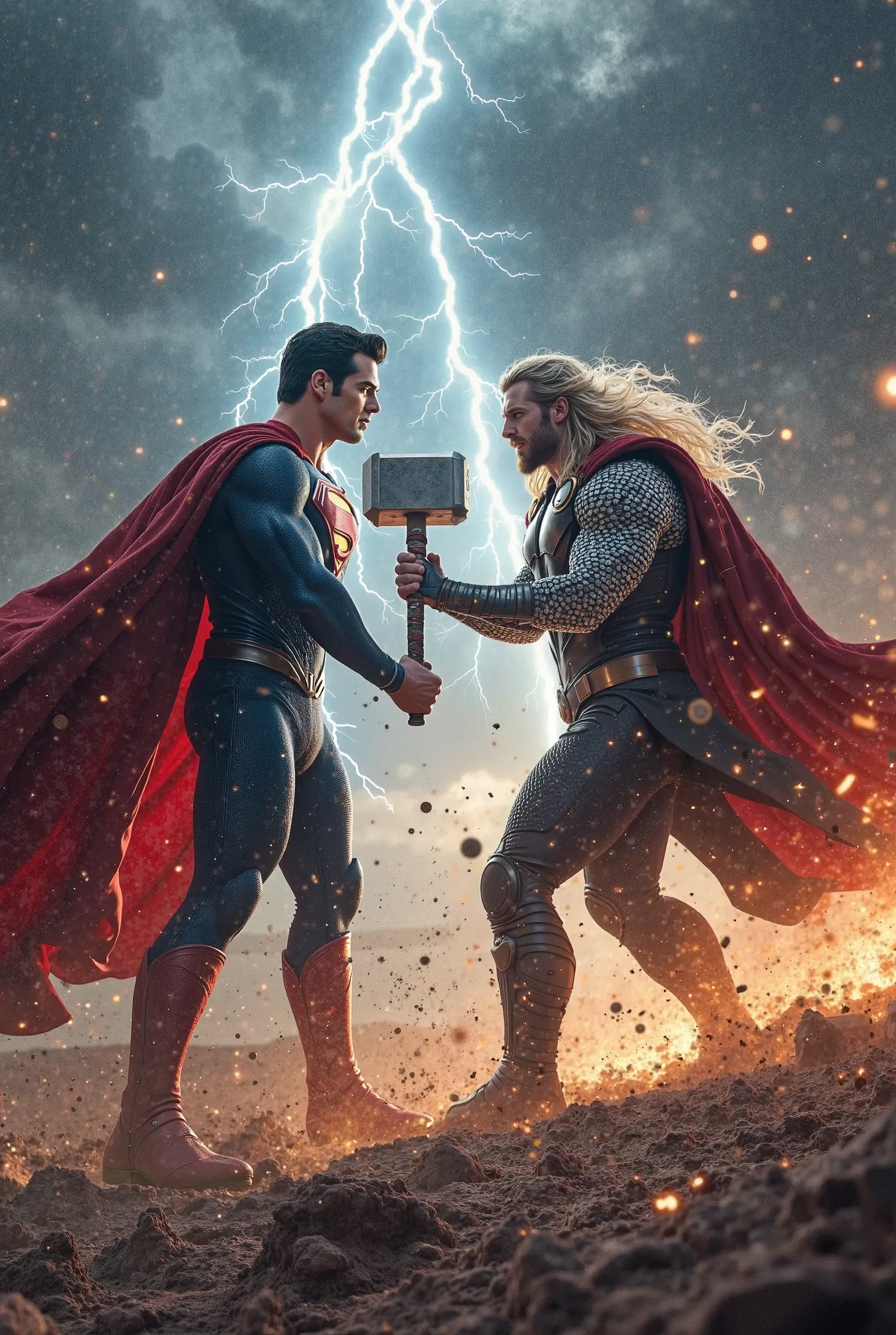 Superman vs Thor