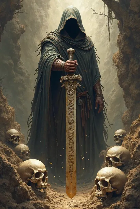 In 2 . picture I like the sword more. Now please more skulls and in tribal design 