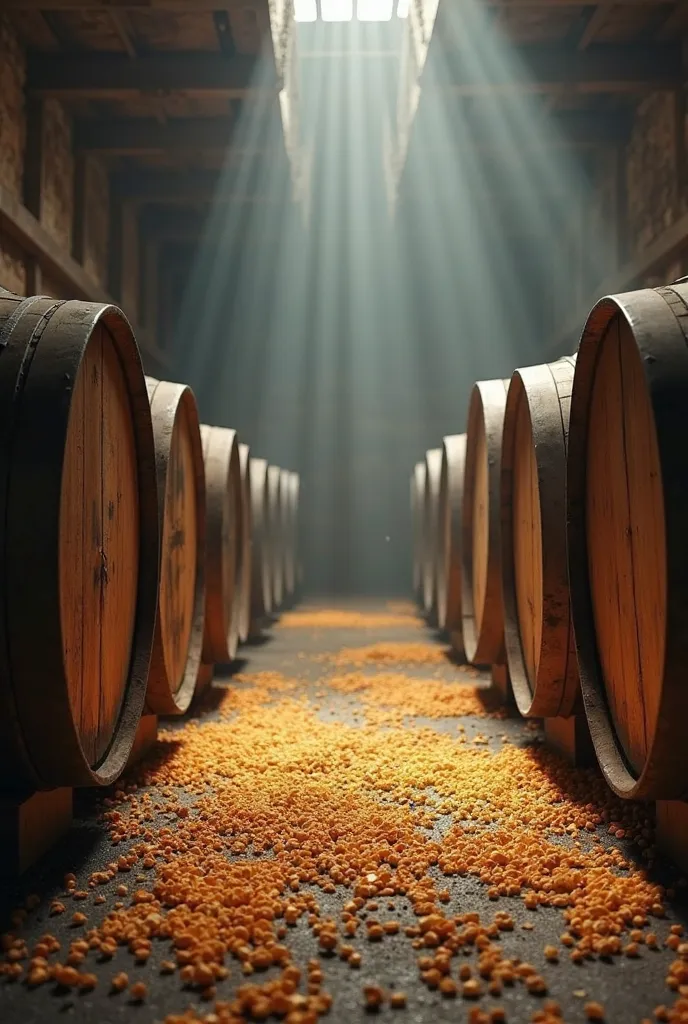 Storing, fruits and grains such as barley and grapes, under suitable conditions allowed natural yeasts to transform sugars into alcohol. 