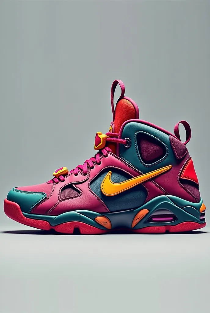 Im looking fir a design of this Nike Air Barrage that is beatiful and bold. Im attaching copies of image of Nike Air Barage. Please submut a great design please. It has to be the model of the shoe that has the strap.the show cwn be loony tune themed.