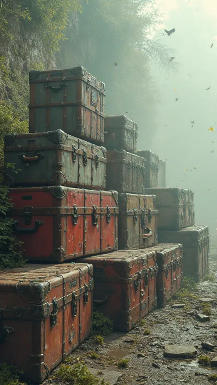 Trunks that were taken off