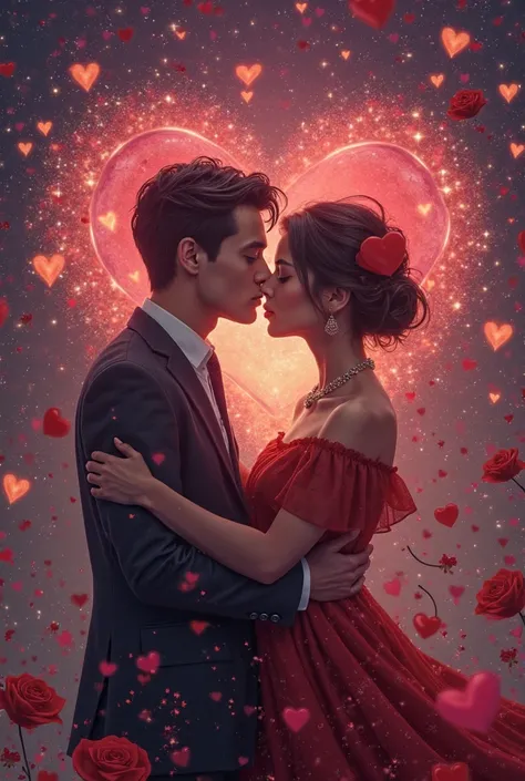 Love is beyond all the threads of measure,
It comes from the heart that assure.
Life we have in the universe —
Must not be a curse.

Valentine's does not require to be romance —
Between the lines of a man or woman.
It should be a dance —
Among the life of ...