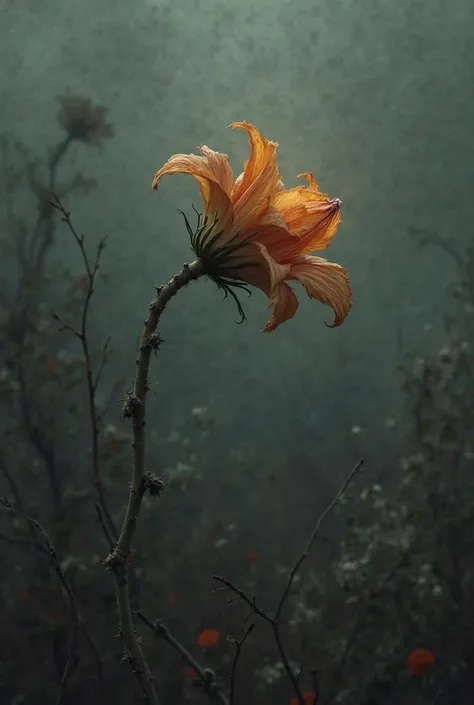 A WILTED FLOWER