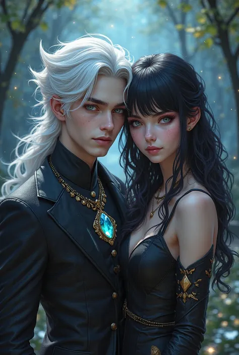 Character from League of Legends. . He is a young human man, has an impressive physique and is very attractive. Despite being a man,  her hair is long , wavy and completely white, falling in soft locks around her face and shoulders. His eyes are penetratin...