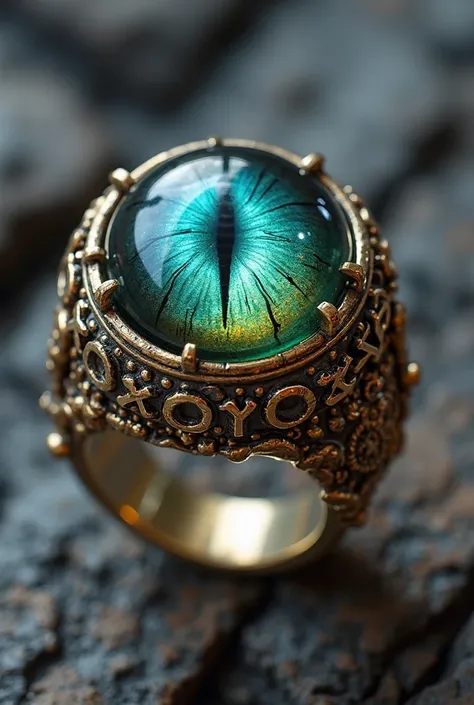 Dragon's eye turned into a ring