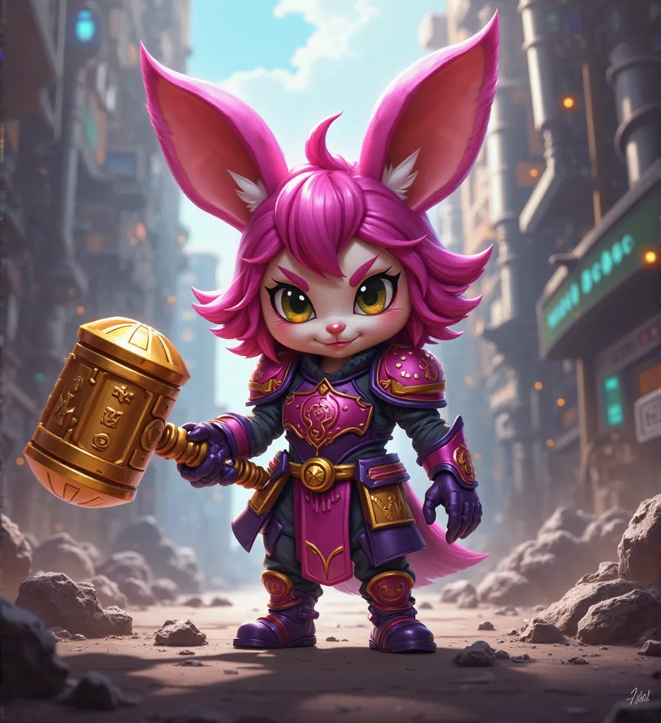 criar o poppy de arcane league of legend