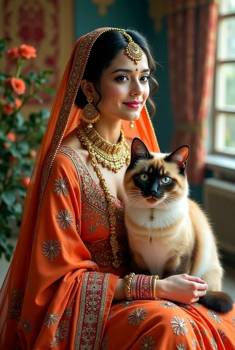 Indian bride cat