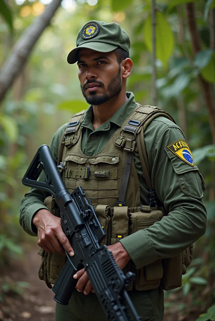  soldier of the Brazilian Army 