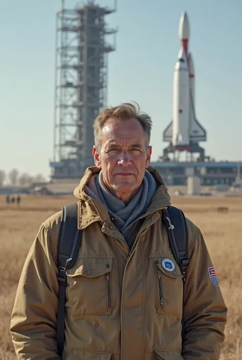 create a human tour manager who will introduce tourists to the Baikonur Cosmodrome