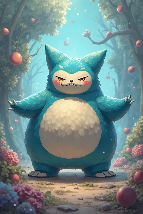 That doesnt look like snorlax from pokemon