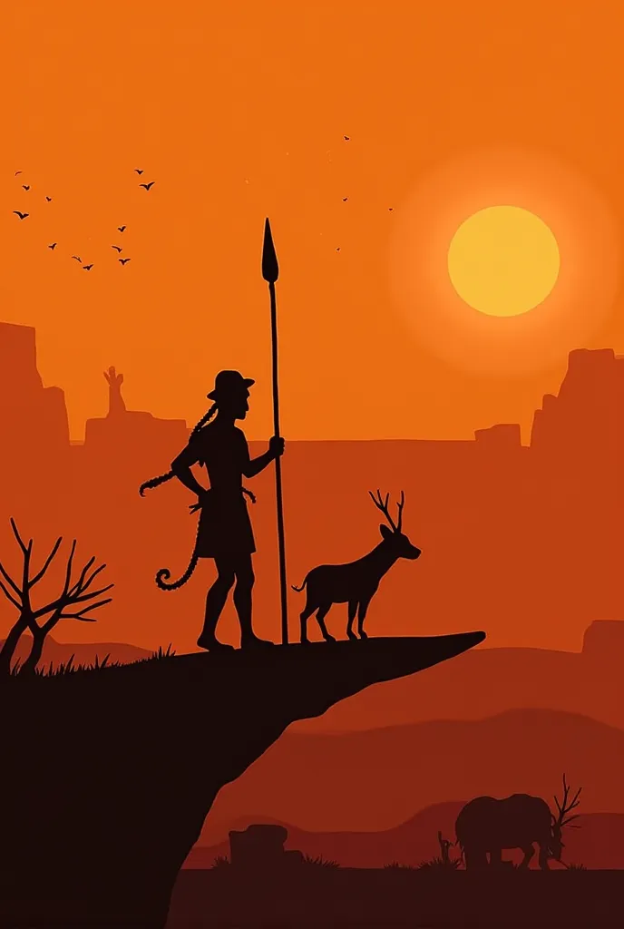 Here is the African epic story broken into scenes:

# Scene 1: The Call to Adventure
In the ancient kingdom of Azura, where the sun dipped into the horizon and painted the sky with hues of crimson and gold, there lived a legendary warrior named Kato. Kato ...