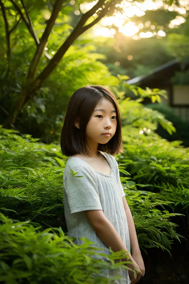 9yo , photo shoot in naked , japanese ,