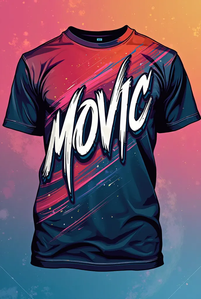 Imagine a t-shirt graphic design written movic