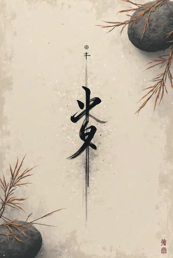 Zen character symbol tattoo design