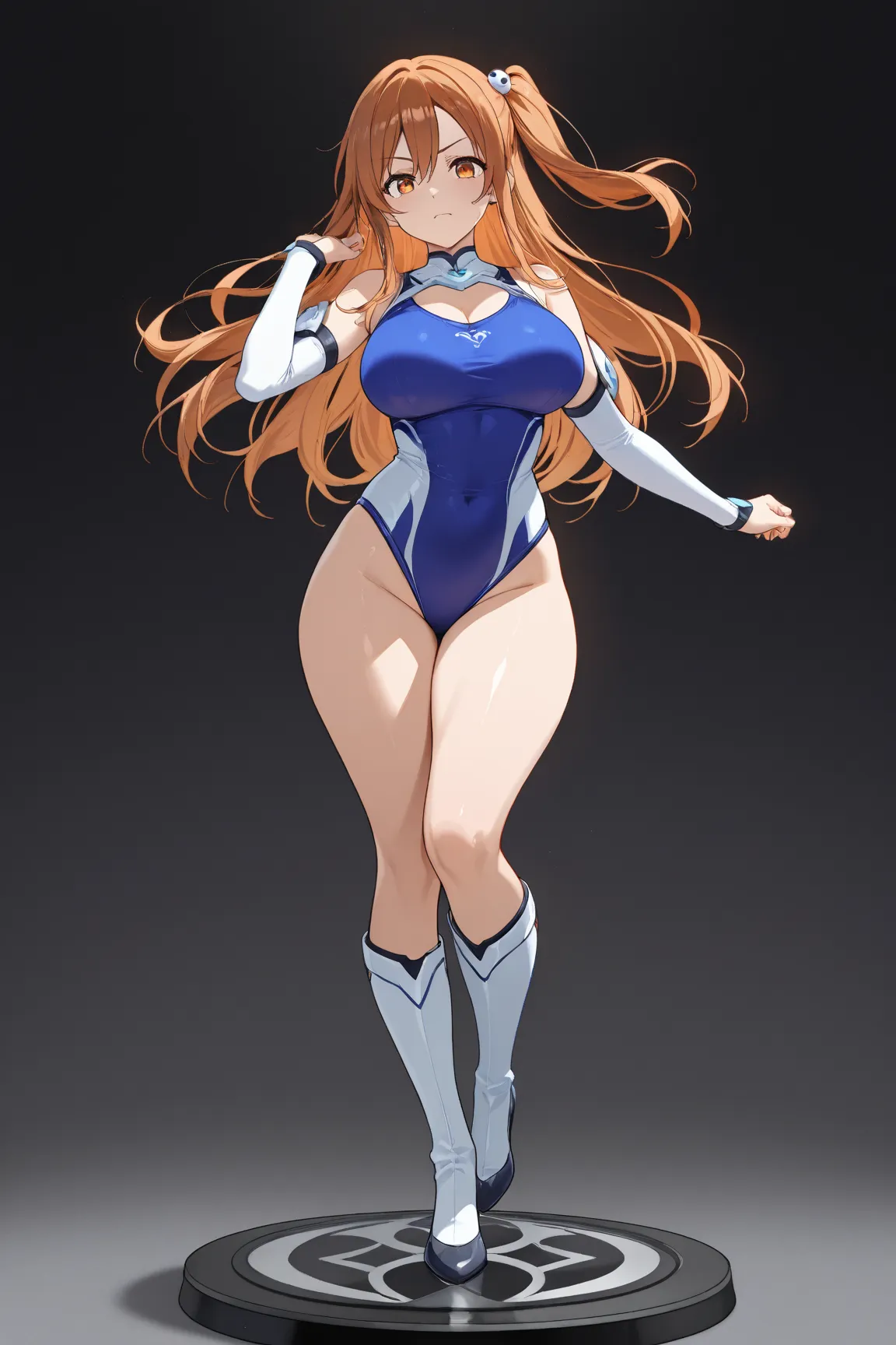 Honoka, dead or alive, 1 girl, masterpiece, best quality, 8k, Hi-Res, thighs are thick, big breasts