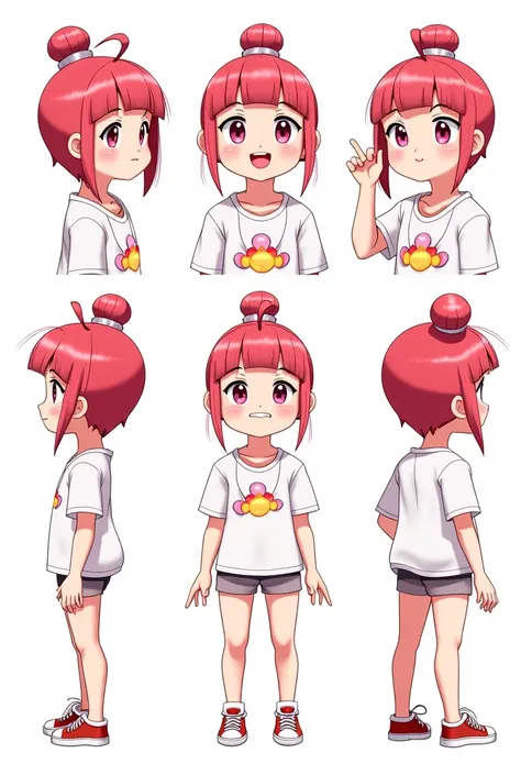 Can you make a vtuber model sheet? (2D)